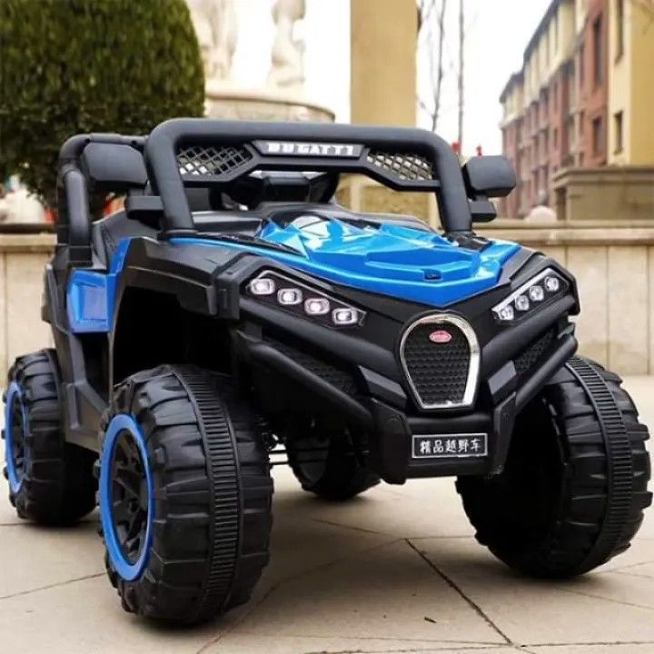 Rechargeable Ride On Car Truck with Rubber Tires and Leather Seats
