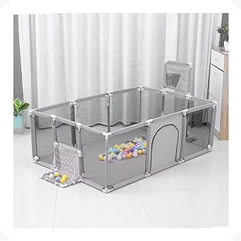 Kids Playing Fence Playpen With 30 Pcs Soft Ball