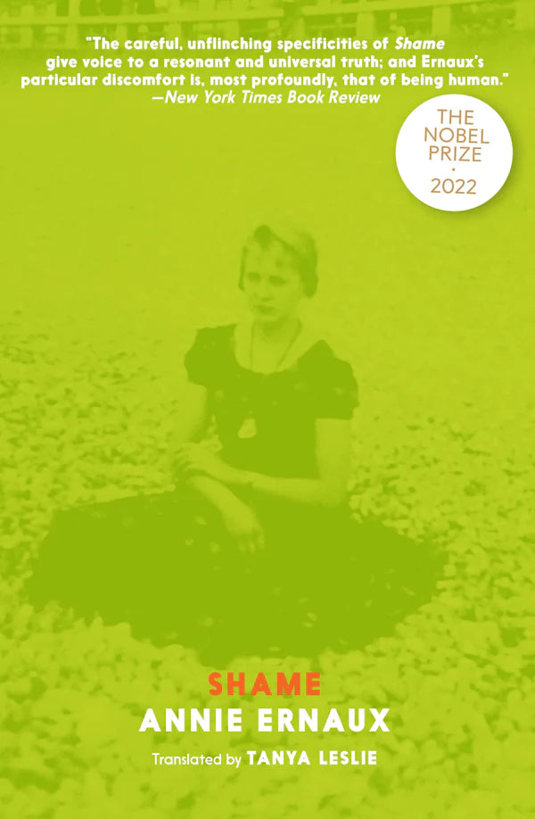 Shame By Annie Ernaux Tanya Leslie (Translator)
