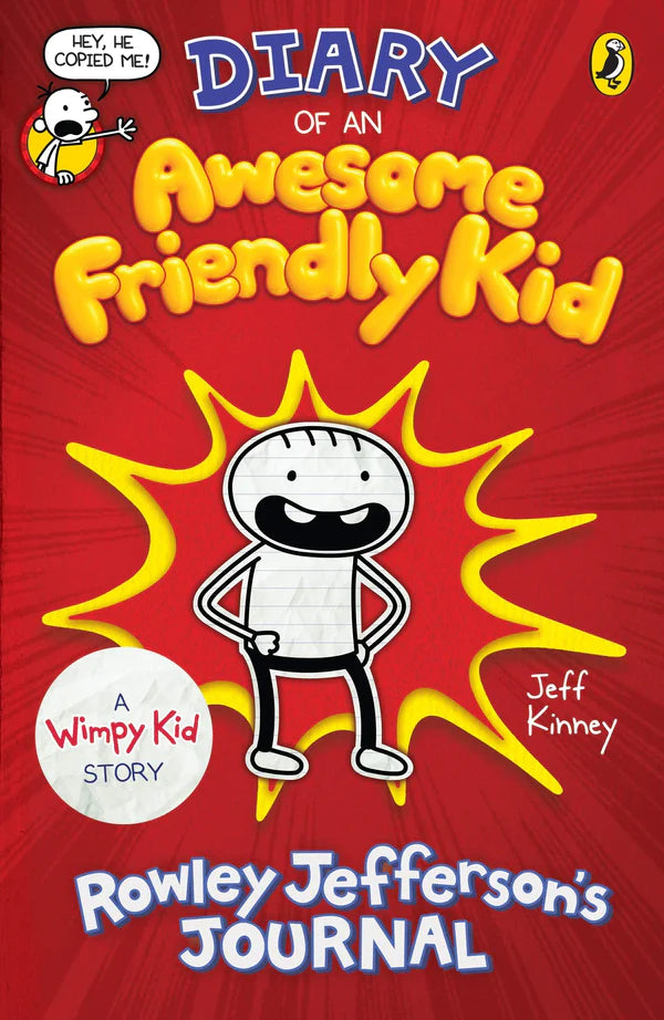 Diary of an Awesome Friendly Kid: Rowley Jefferson's Journal By Jeff Kinney