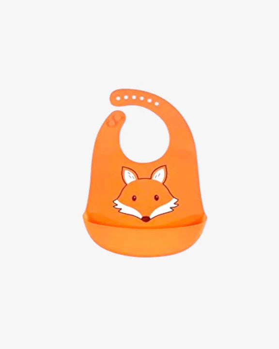 Baby Silicone Bibs - Waterproof, Easy Wipe Silicone Bib For Babies, Toddlers