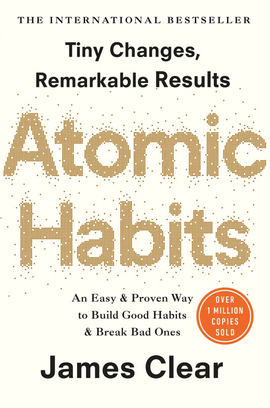 Atomic Habits OLD/Damaged book by James Clear