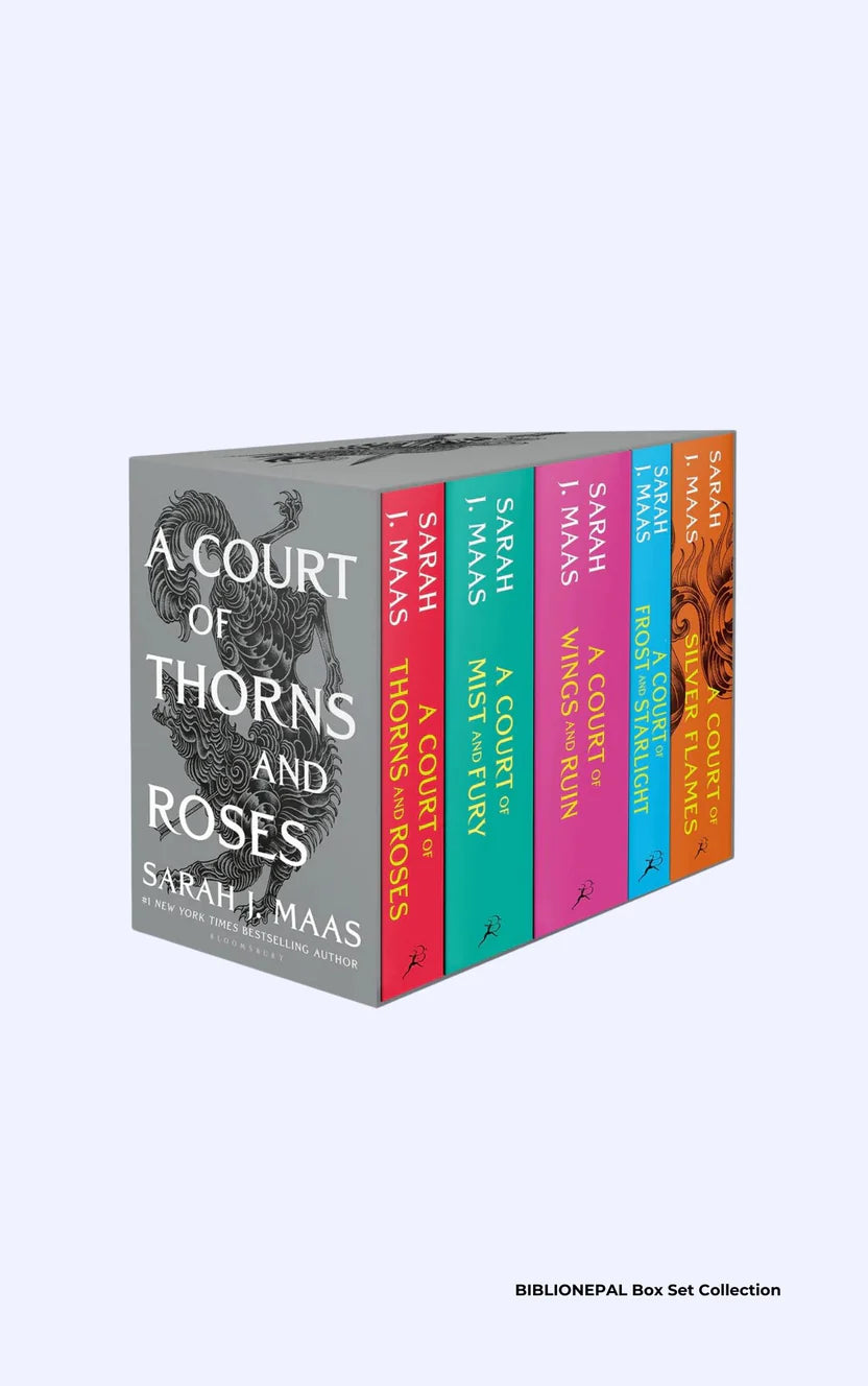 A Court of Thorns and Roses (5 Book Collection Box Set) By Sarah J. Maas 5 Book Collection Box Set