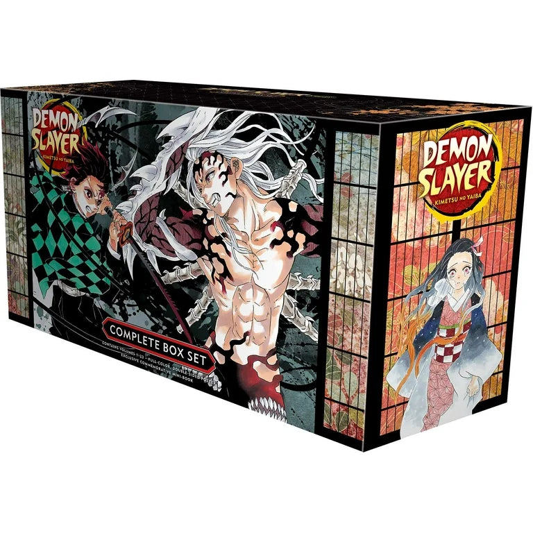 Demon Slayer Complete Box Set: Includes volumes 1-23 with premium Paperback – Box set by Koyoharu Gotouge (Author)