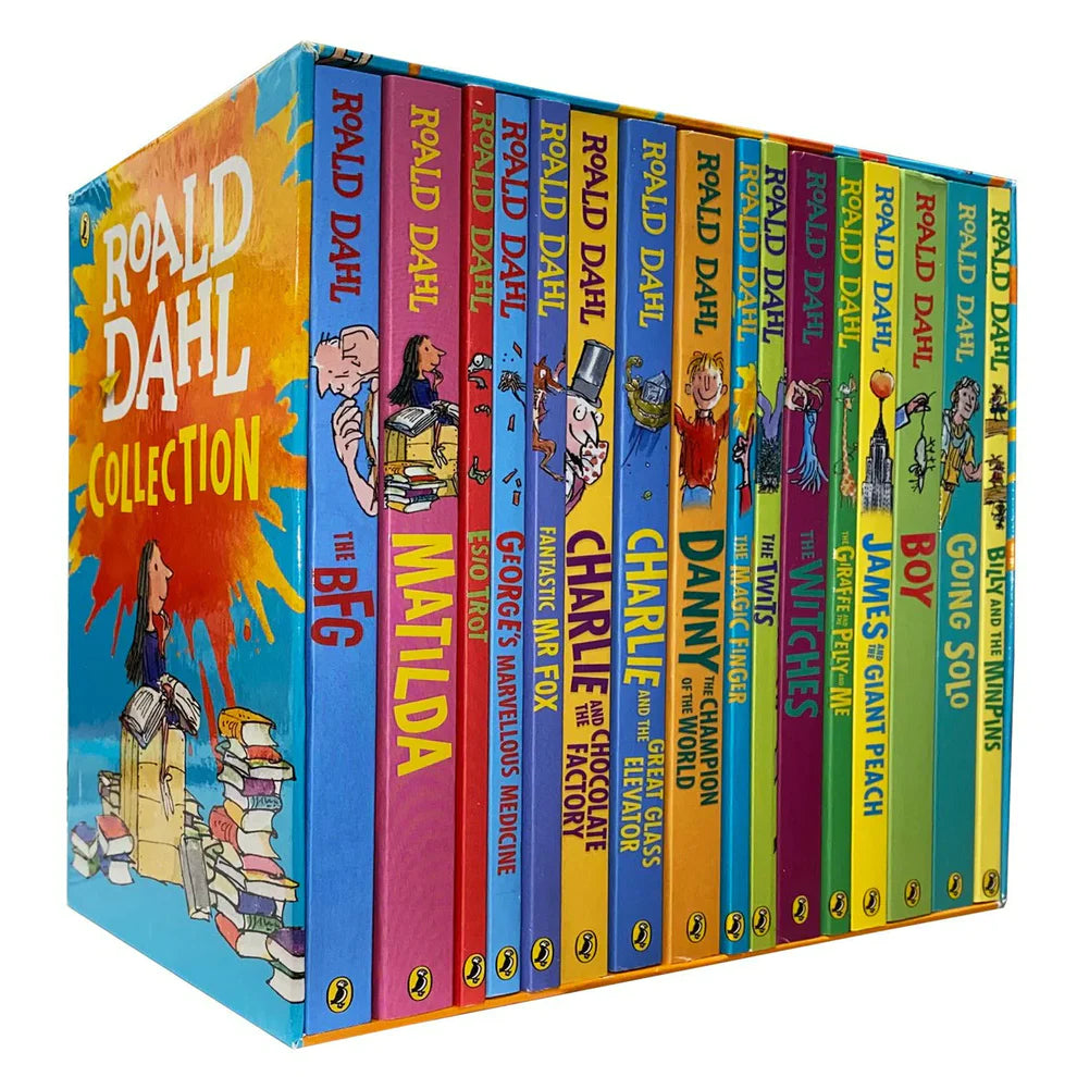 Roald Dahl Collection By Roald Dahl 16 Books Box Set