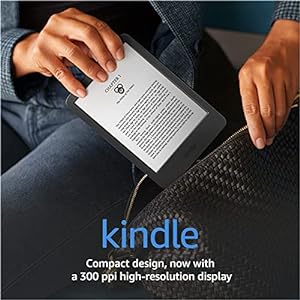 All-new Kindle (2022 release) – The lightest and most compact Kindle, now with a 6” 300 ppi high-resolution display, and 2x the storage (Black) Brand: Amazon