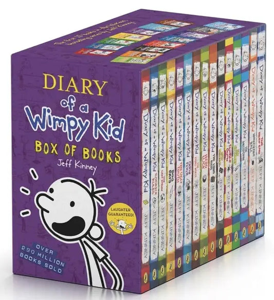 Diary of a Wimpy Kid Boxset: 15 Books Collection (Books 1-15) by Jeff Kinney