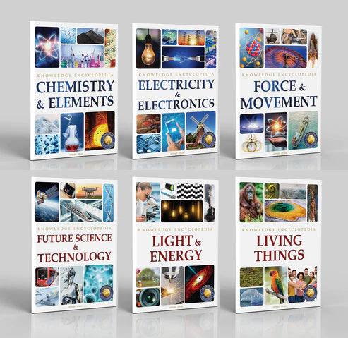 Science Knowledge Encyclopedia for Children : Collection of 6 Books By Wonder House Books