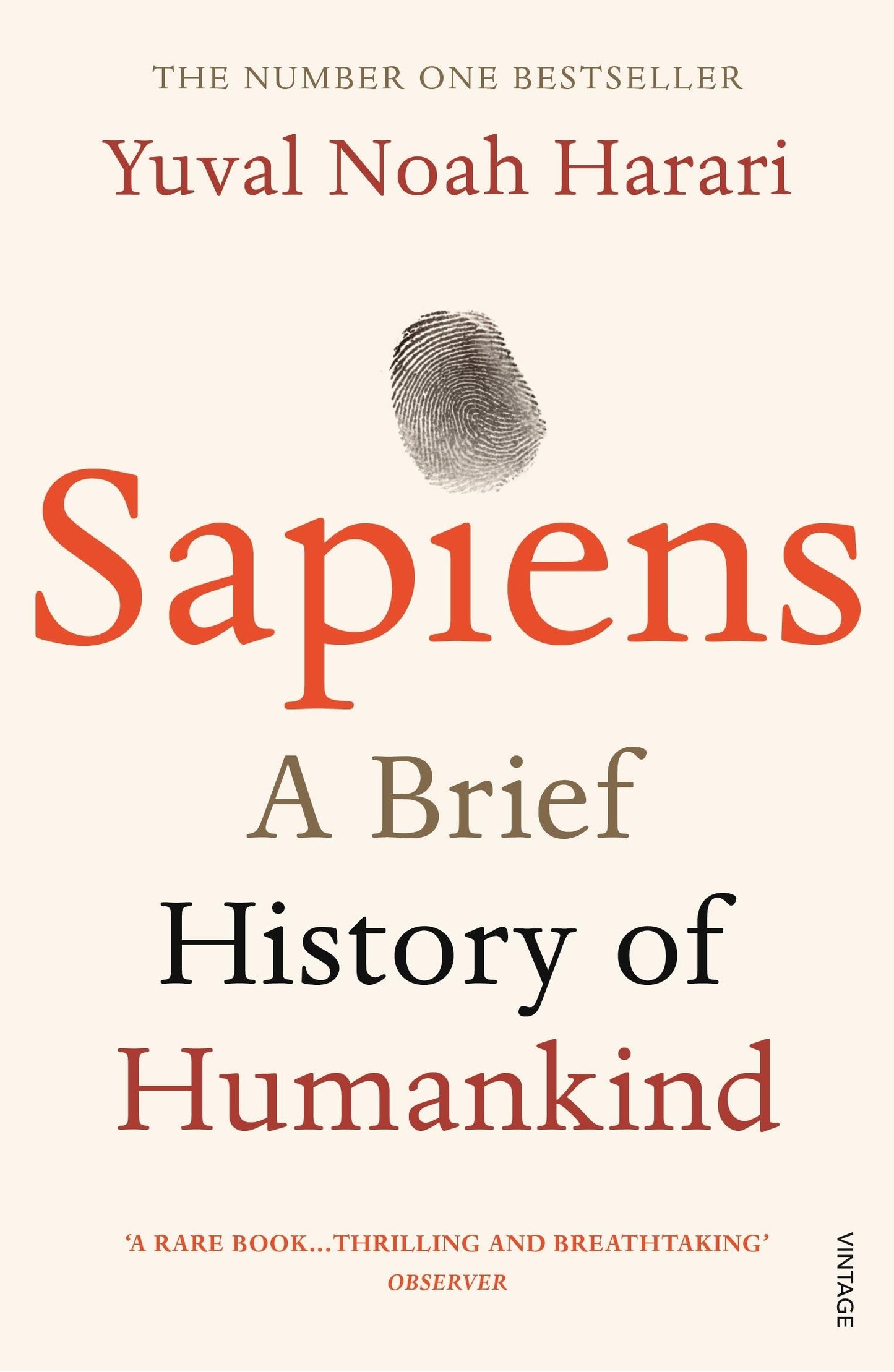 Sapiens: A Brief History of Humankind Book by Yuval Noah Harari
