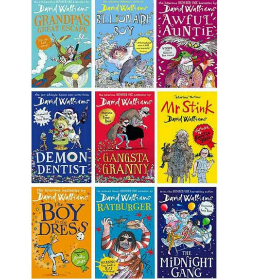 The World of David Walliams: Mega-tastic Box Set by David Walliams