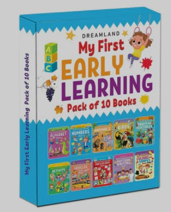 My First Early Learning - Pack of 10 Books