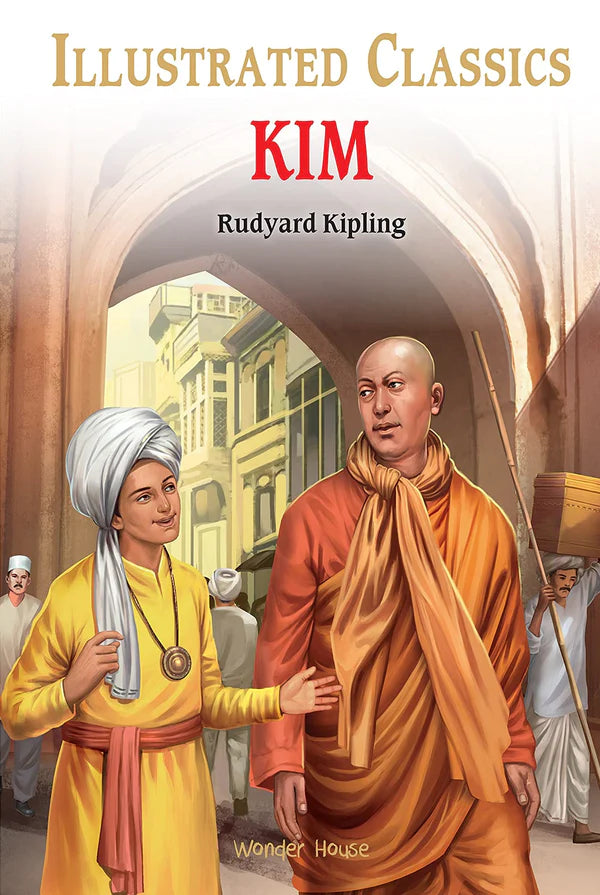 Kim : Illustrated Abridged Children Classics English Novel By Rudyard Kipling