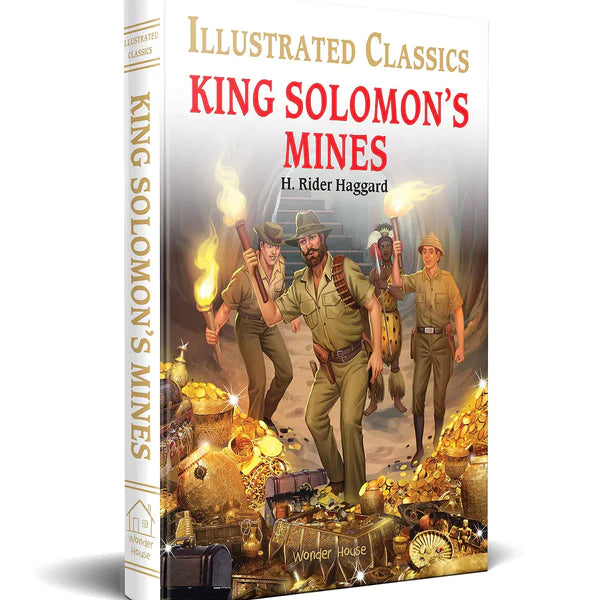 King Solomon's Mines for Kids : Illustrated Abridged Children Classics English Novel By H Rider Haggard