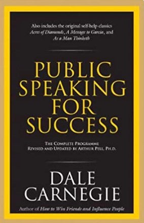 Public Speaking For Success by Dale Carnegie
