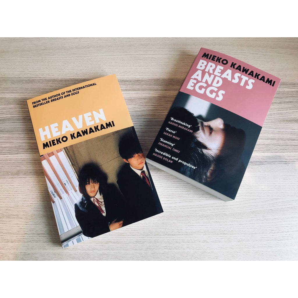 Mieko Kawakami 2 Books Combo (Heaven + Breasts and Eggs)
