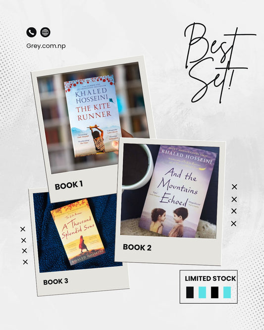 Book Set: The Kite Runner, A Thousand Splendid Suns & And The Mountain Echoed