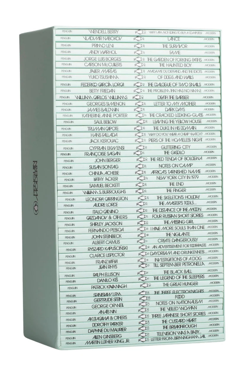 Penguin Modern Collection 50 Book Collection Box Set – Grey.com.np