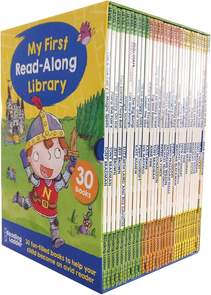 Reading Ladder My First Read-Along Library Collection 30 Books Box Set By Julia Donaldson Jeff Brown Jacqueline Wilson