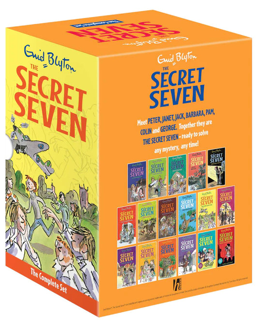 The Secret Seven (Box Set) By Enid Blyton Pamela Butchart