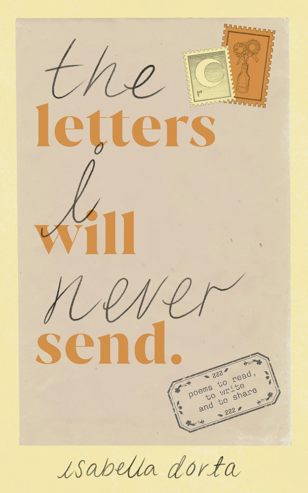 The Letters I Will Never Send By Isabella Dorta