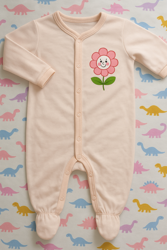 Full Sleeve Romper for 0 to 9 Month Newborn