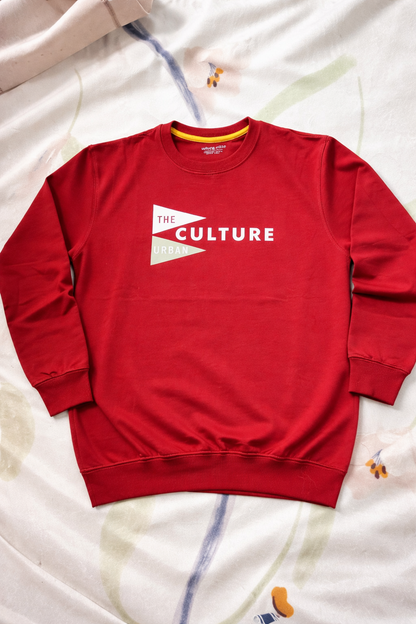 Culture Classic Sweatshirt – RED