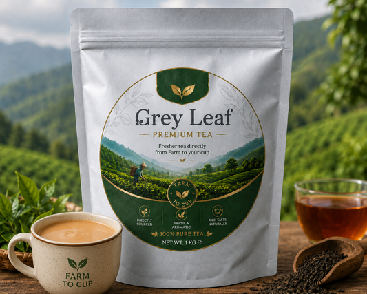 Grey Leaf Premium Tea 1kg (PROBABLY THE FRESHEST TEA ON EARTH)