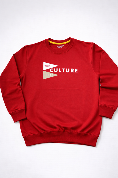 Culture Classic Sweatshirt – RED