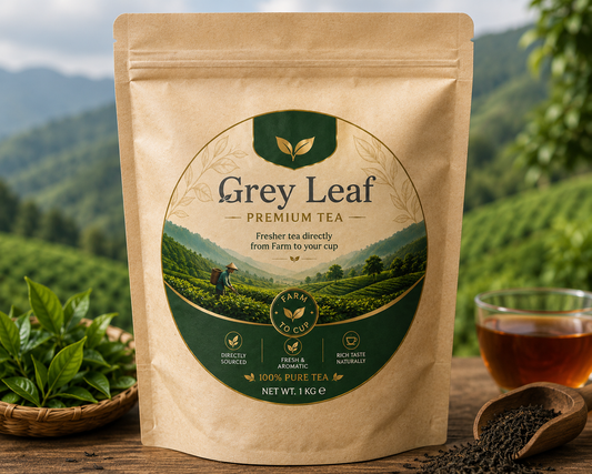 Grey Leaf Premium Tea 1kg (PROBABLY THE FRESHEST TEA ON EARTH)