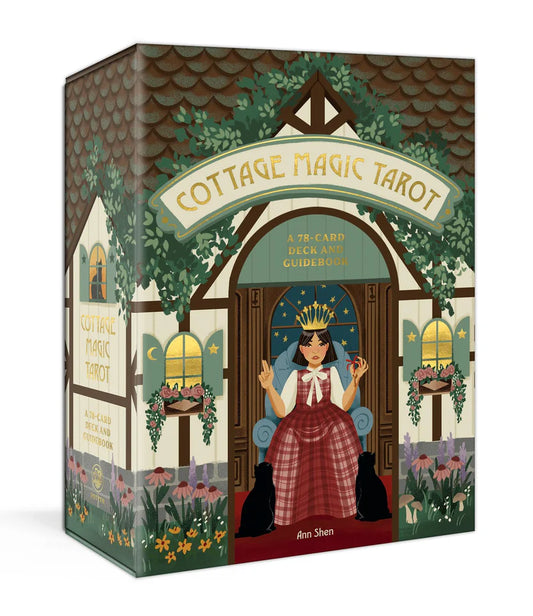 Cottage Magic Tarot (A 78-Card Deck and Guidebook) By Ann Shen