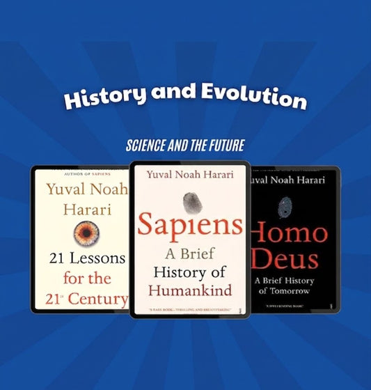 3 History and Revolution combo: 21 Lesson for 21st Century+Sapiens+Homo Deus