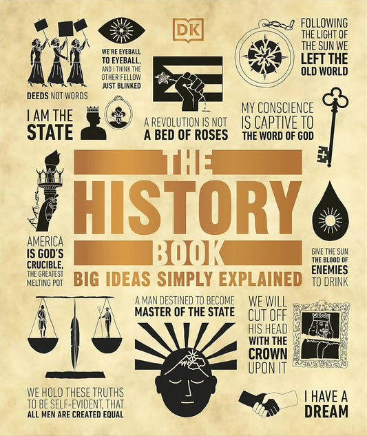 The History Book(HB) By Dorling Kindersley ( DK )