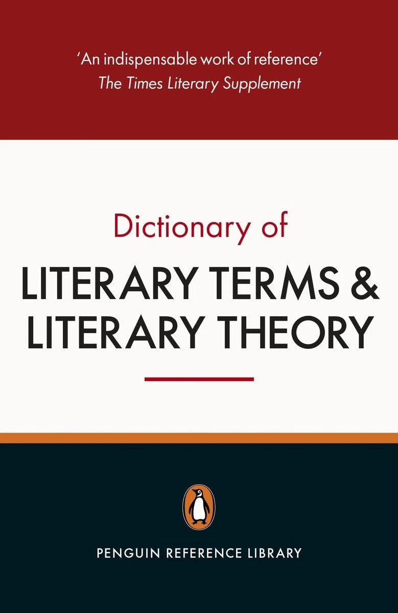 Dictionary of Literary Terms & Literary By J.A. Cuddon
