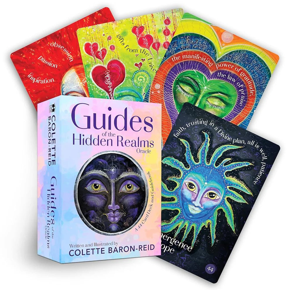 Guides of the Hidden Realms Oracle: A 44-Card Deck and Guidebook By Colette Baron-Reid