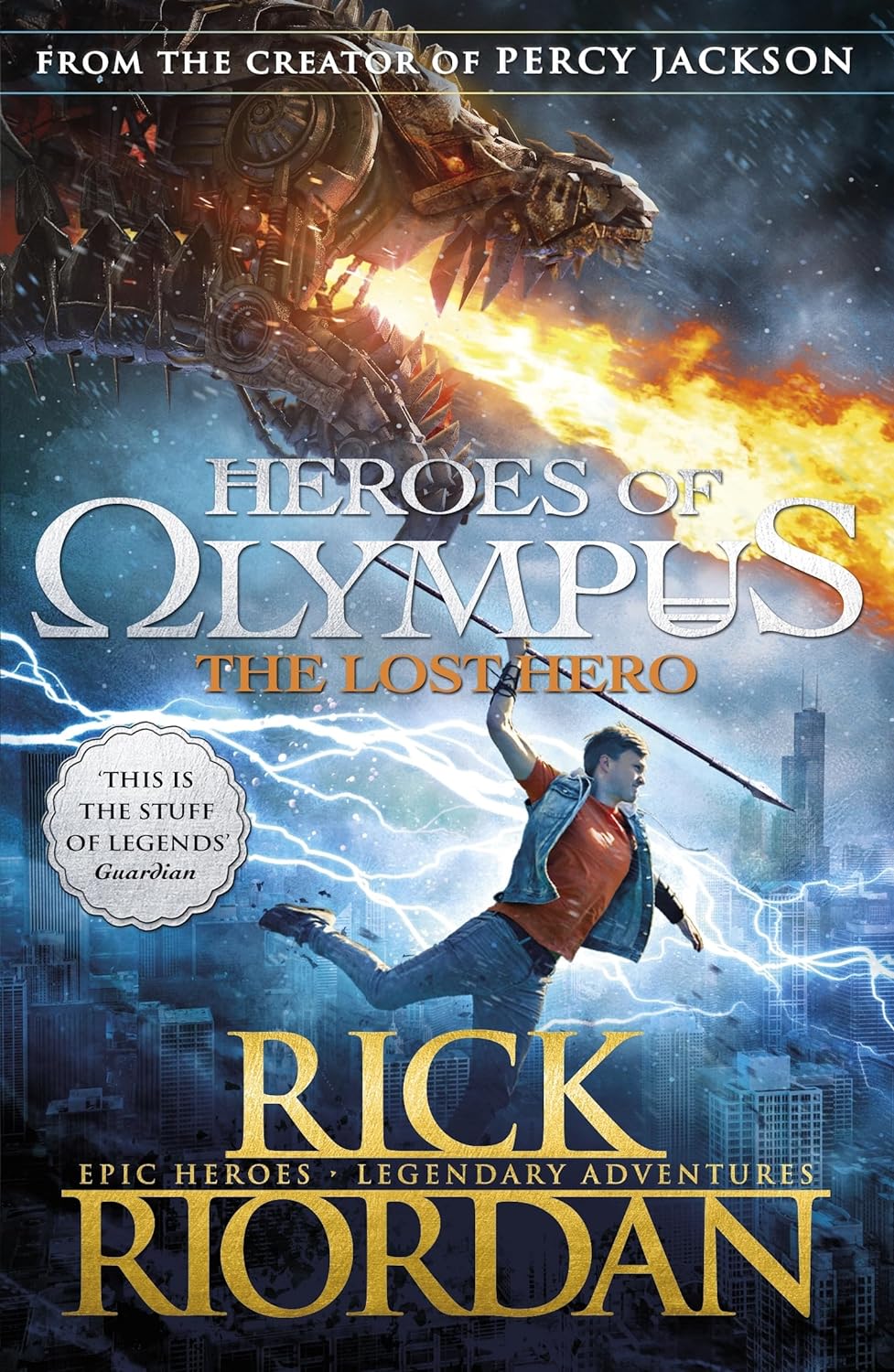 The Lost Hero By  Rick Riordan
