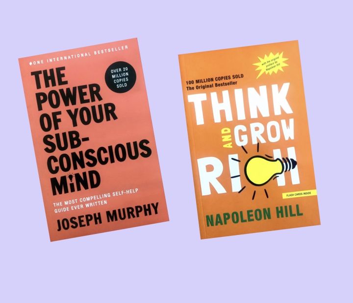 Combo : 2 Self-Help Books: The Power of Your Subconscious Mind / Think and Grow Rich - Self- Improvement Books