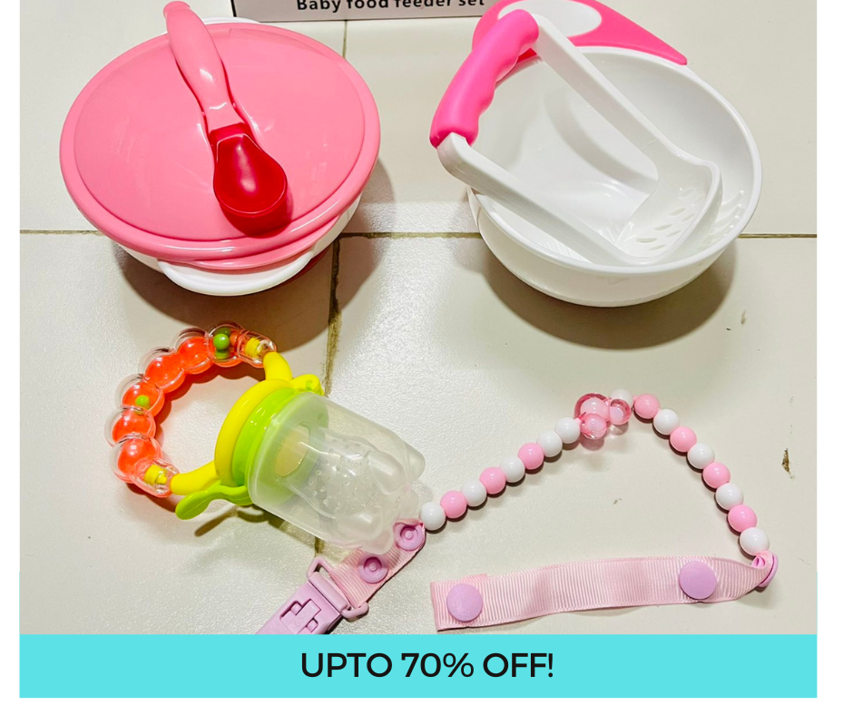 BPA Free 3 Pcs Baby Feeding Set