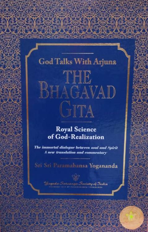 God Talks With Arjuna: The Bhagavad Gita Hardcover By Paramahansa Yogananda