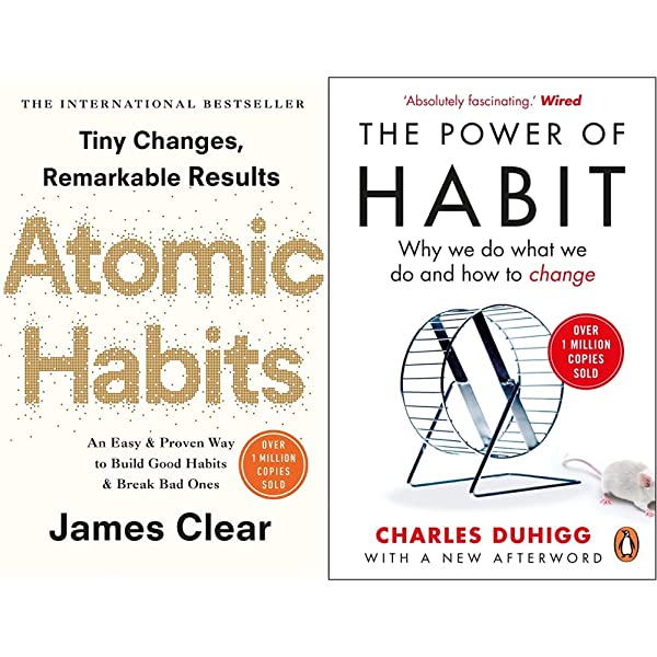 Combo of 2 Habit Books (Atomic habit+The power of Habit)