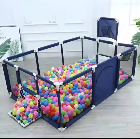 Kids Playing Fence Playpen With 30 Pcs Soft Ball