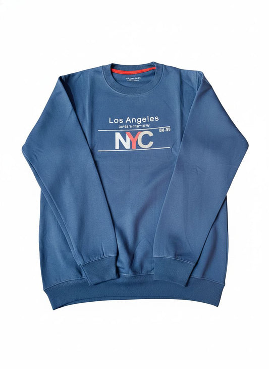 NYC Classic Sweatshirt - Dark Blue