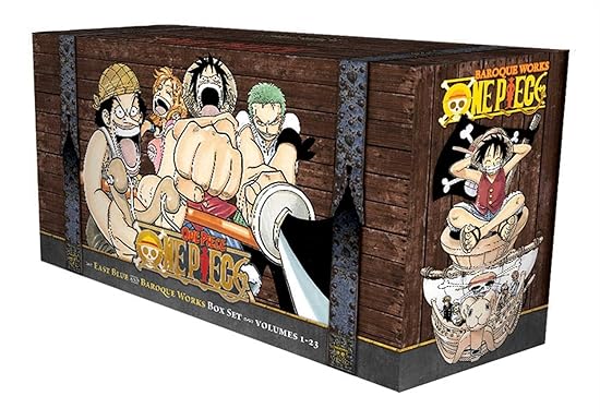 One Piece Books Set: Volumes 1-23 (One Piece Box Sets: Volume 1) (MANGA)