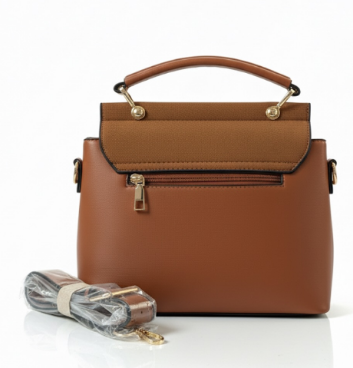 Amber Luxe Top Handle Bag (Amber Satchel)