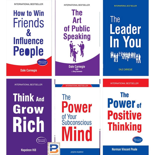 Combo Of Six Self-Help Books (If You Read These Book You Can Change Your Life)