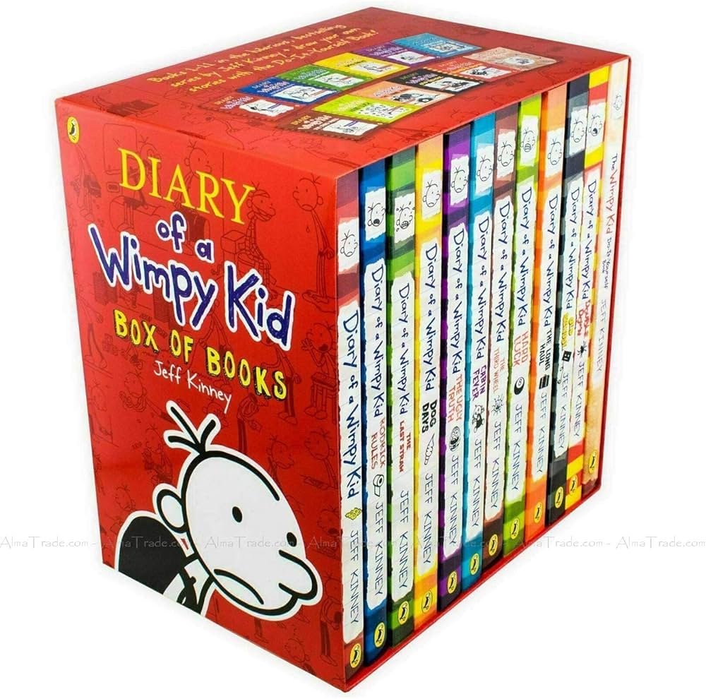 Diary of a Wimpy Kid 12 Book Collection Box set