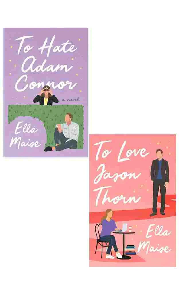 Ella Maise 2 Books Combo Set (To Love Jason Thorn + To Hate Adam Connor )