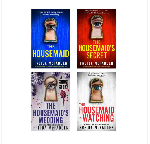 The Housemaid Series 4 Books Collection (The Housemaid, The Housemaid's Secret, The Housemaid Is Watching & The housemaid's wedding )
