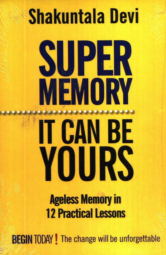 Super Memory Book by Shakuntala Devi