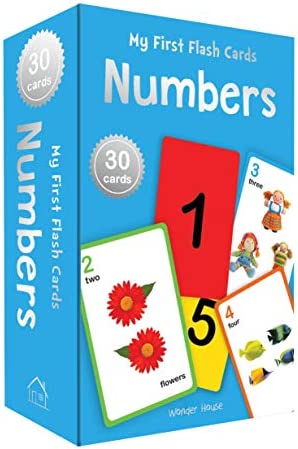 My First Flash Cards Numbers: 30 Early Learning Flash Cards For Kids Cards By Wonder House Books