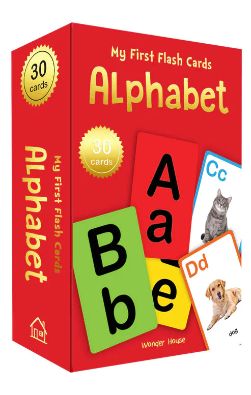 My First Flash Cards Alphabet: 30 Early Learning Flash Cards For Kids By Wonder House Books